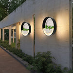 Round Simulation Landscape Outdoor Wall Lamp