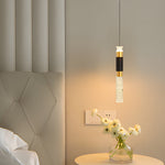 Cylinder Creative Three Step Dimming Modern Led Pendant Lights Hanging Lamp