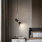 Creative Cylindrical Led Three Step Dimming Modern Pendant Lights Hanging Lamp