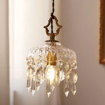 Retro Led Gold Modern Pendant Light