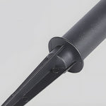 Black 27 6 Inch H Solar Led Path Lights With Stake