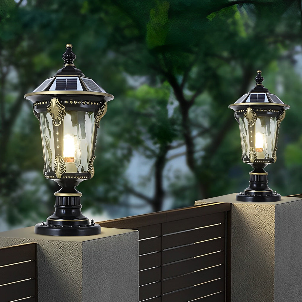 Dual Use Solar Fence Post Light Ha092401