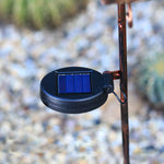 Round Iron Hollow Solar Ground Light Li002500