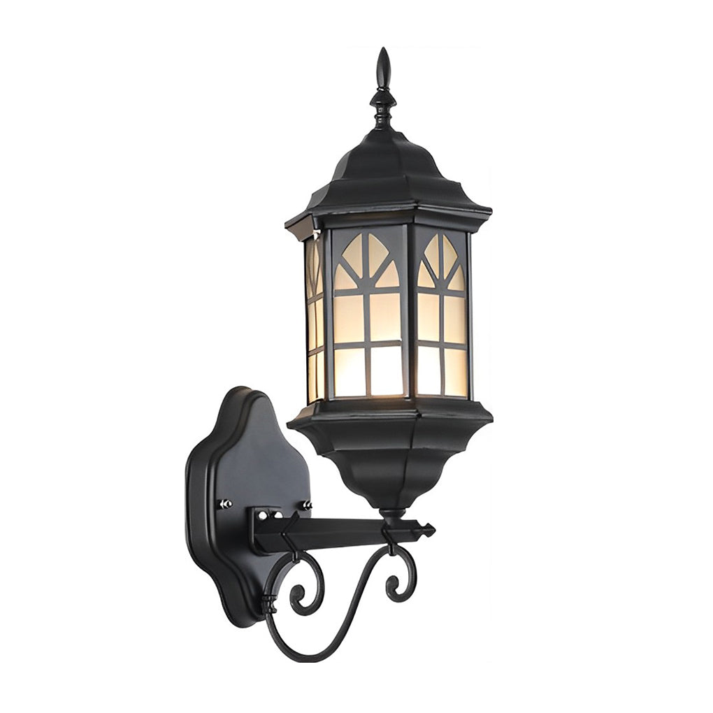 Retro Led Solar Wall Lamp Ha083674