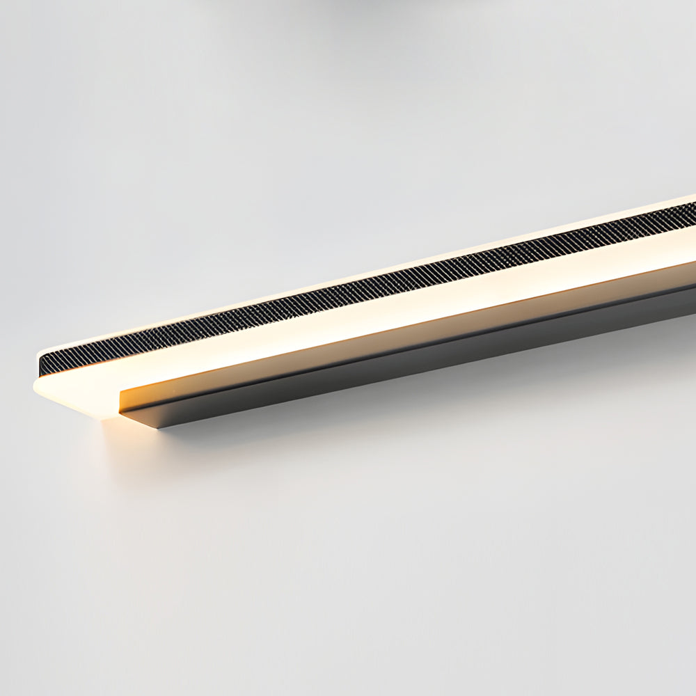 Matte Black Linear Led Bathroom Vanity Light Acrylic