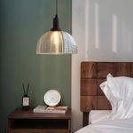 9 44 In Vintage 1 Light Glass Dome Pendant Light