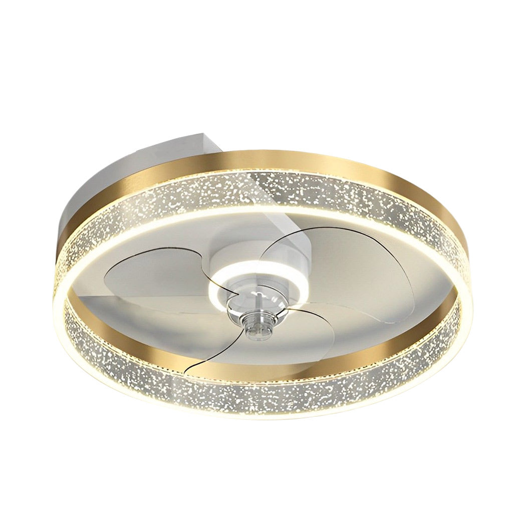 Round Modern Bladeless Ceiling Fans Ha082733