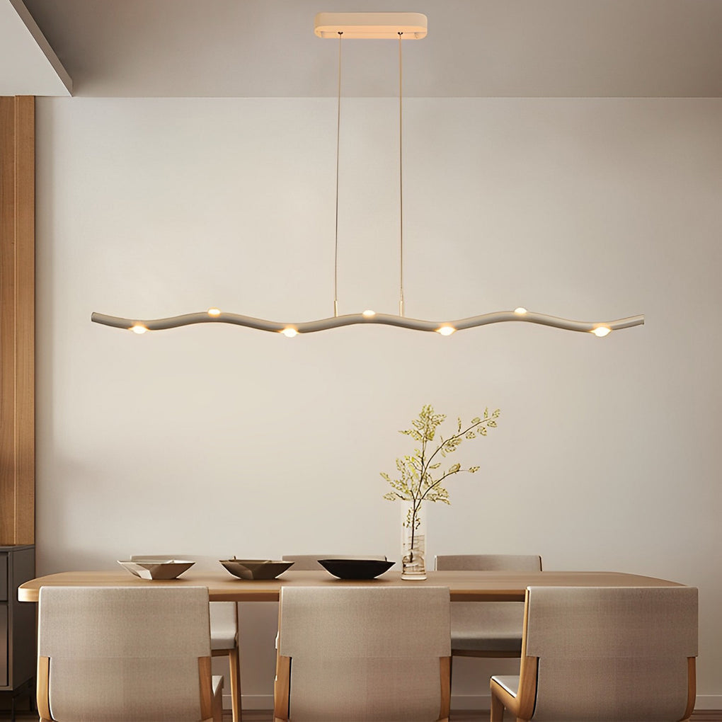 Long Strip Modern Pendant Light Ha083604