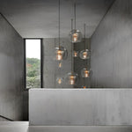 Glass Lampshade Pendant Light Ha079829