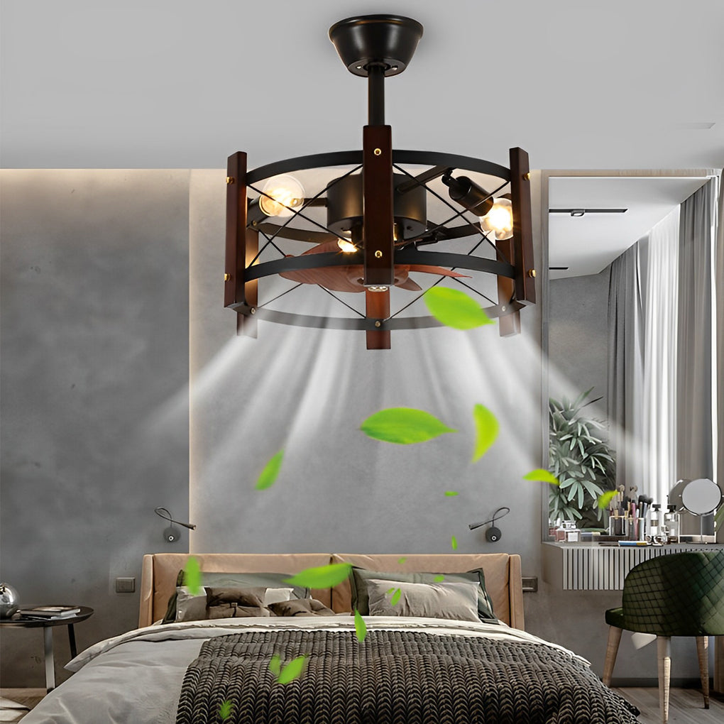 Retro Bladeless Ceiling Fan Ha080076