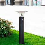 Modern Solar Path Downlights 360° Black LED Landscape Lighting