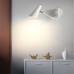 Modern Hoxton Hanging Wall Sconce With Conical Shade 1 Light
