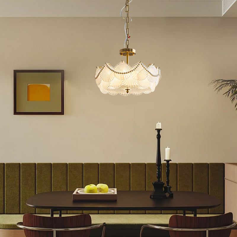 Round Seashells French Style Chandelier Li002590