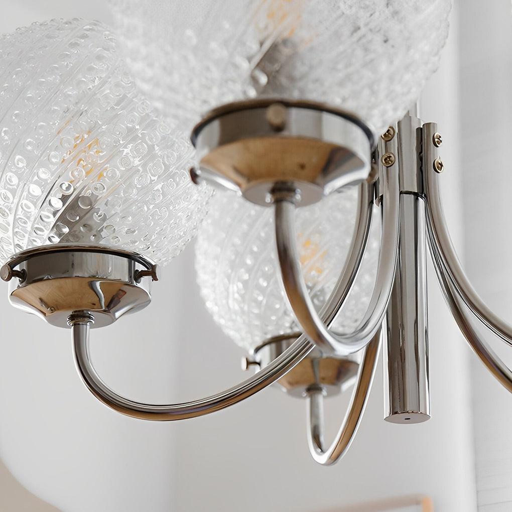 6 Lights Glass Balls Chandelier Li002519