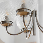 6 Lights Glass Balls Chandelier Li002519