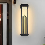 Solar Powered Outdoor Wall Lights With Remote Ha091049