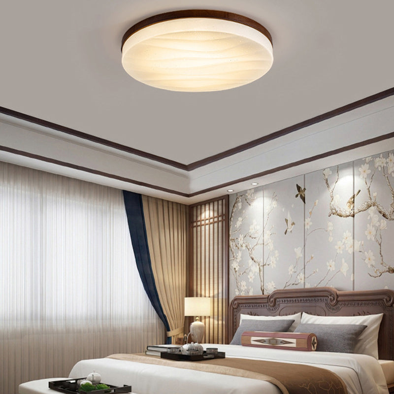 Wood Modern Led Ceiling Light Li002617