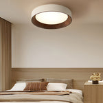 Round Modern Wood Ceiling Light Li002618