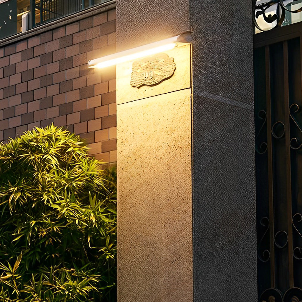 Rectangular Solar Wall Lamp Ha078055