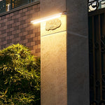 Rectangular Solar Wall Lamp Ha078055