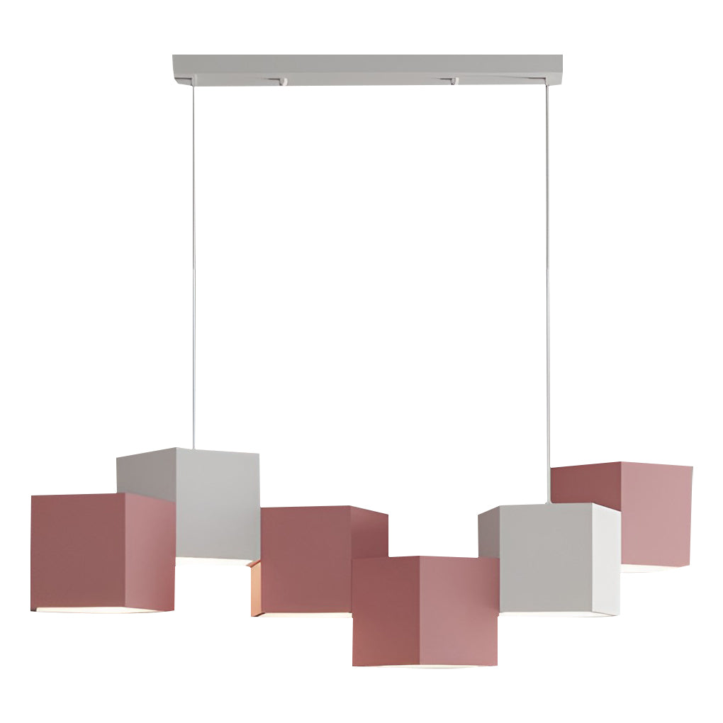 Geometric Led Industrial Style Pendant Light
