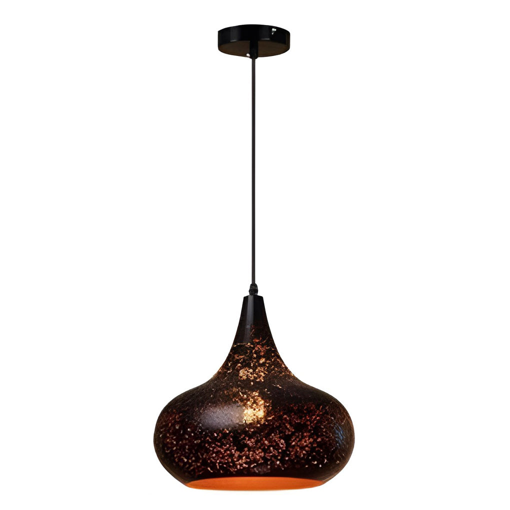 Iron E27 Black Retro Industrial Pendant Light