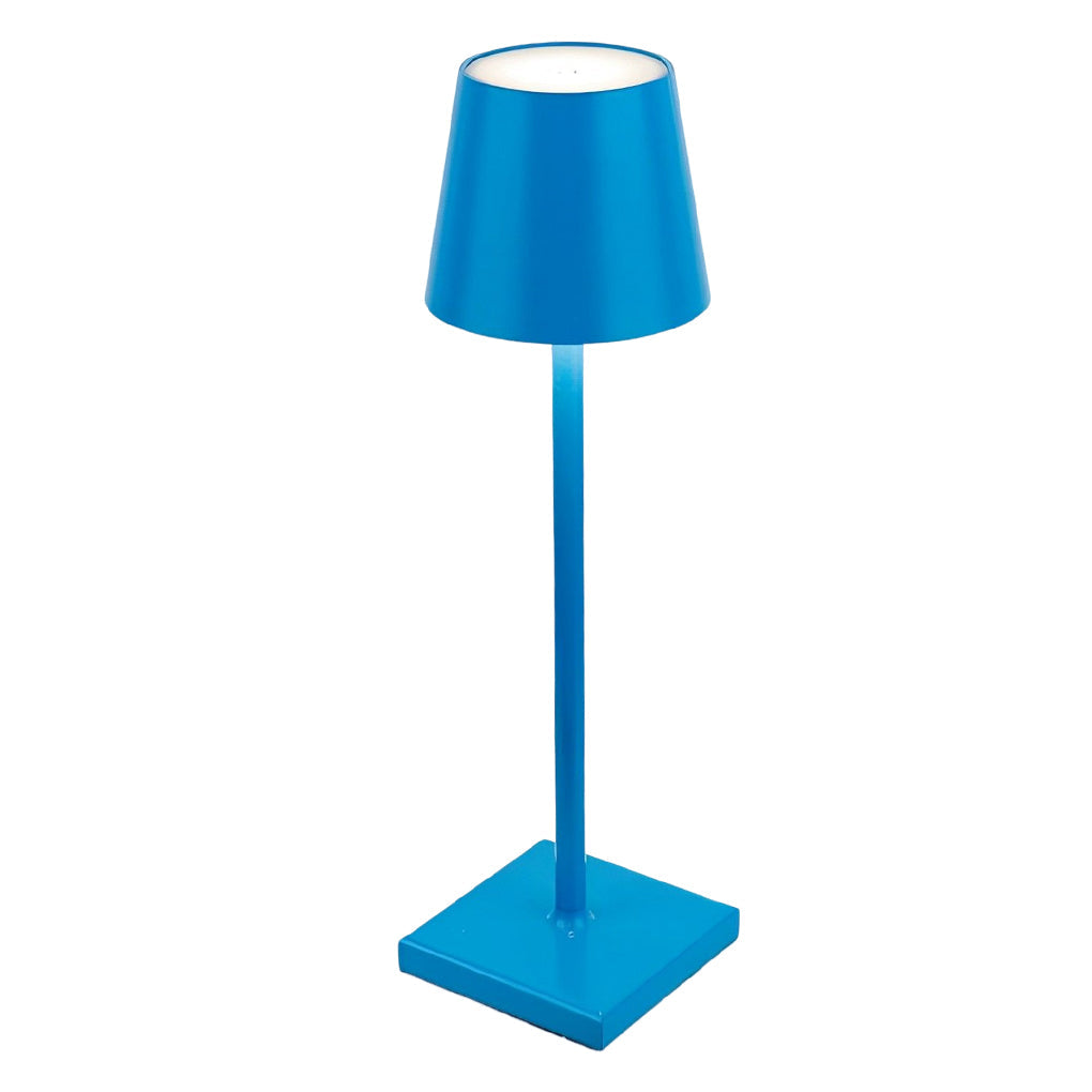 Top Hat Aluminum Rechargeable Portable Touch Control Table Lamp