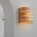 Semi Cylindrical Handmade Wall Lamp Li002348