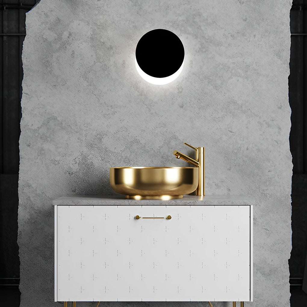 Aurelia 360° Rotating LED Wall Sconce in Matte Black or White
