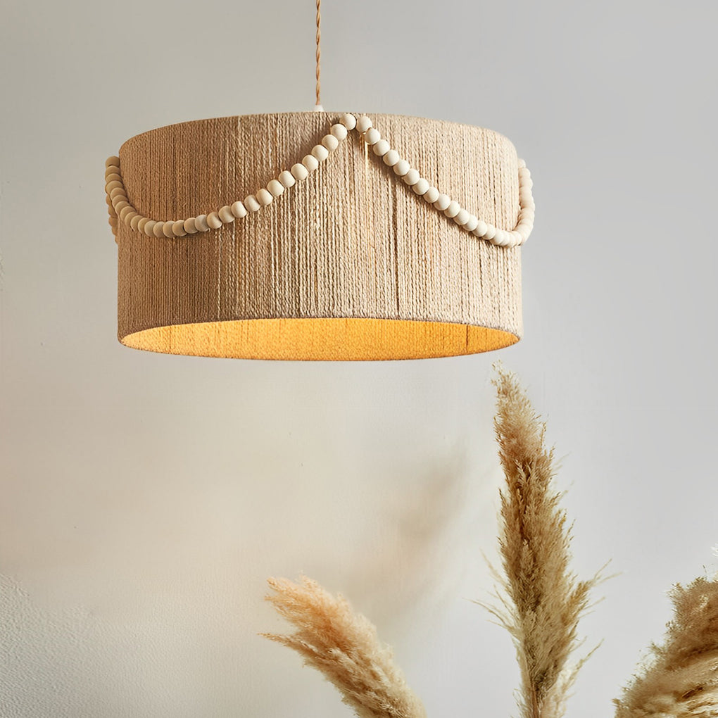Round Boho Style Pendant Lamp Ha090131