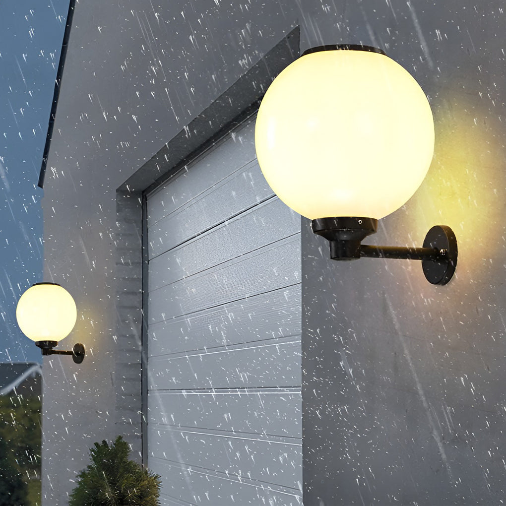 Round Modern Solar Wall Light Li002004
