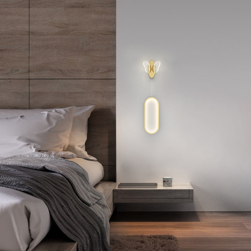 Butterflies Modern Led Wall Light Ha098329