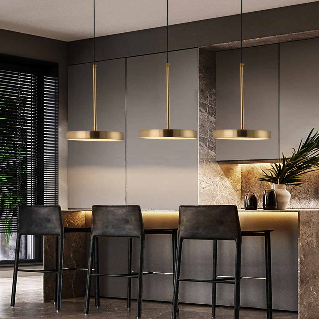 Ultra Thin Round Pendant Light Ha078282