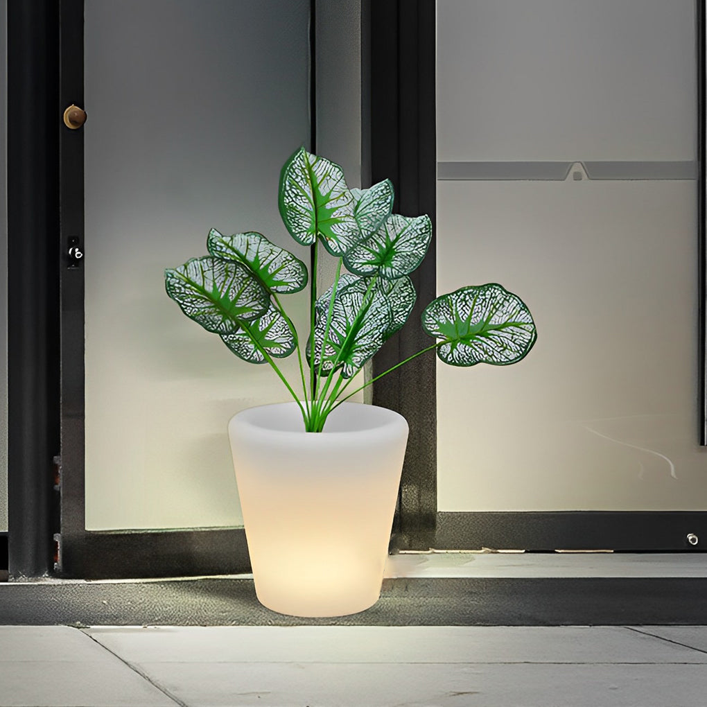 Luminous Flowerpot Solar Outdoor Light Ha099052