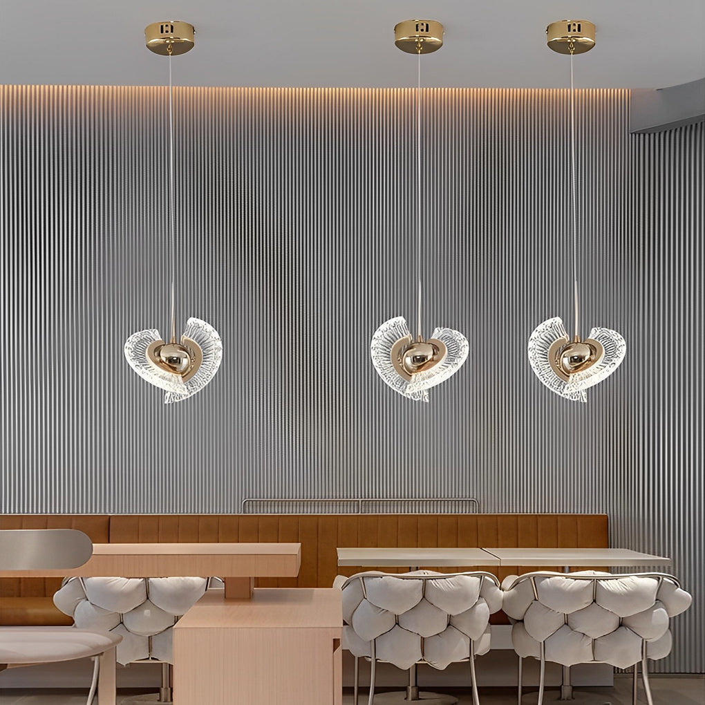 Lumina Circle Anodized Acrylic LED Pendant Light for Modern Interiors