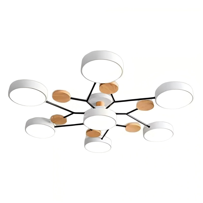 Nordic Modern Circular Acrylic Led Ceiling Light