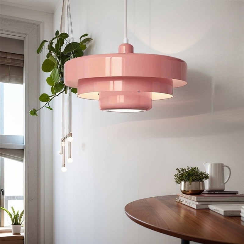 Alloliving Creative Retro Orange Chandelier
