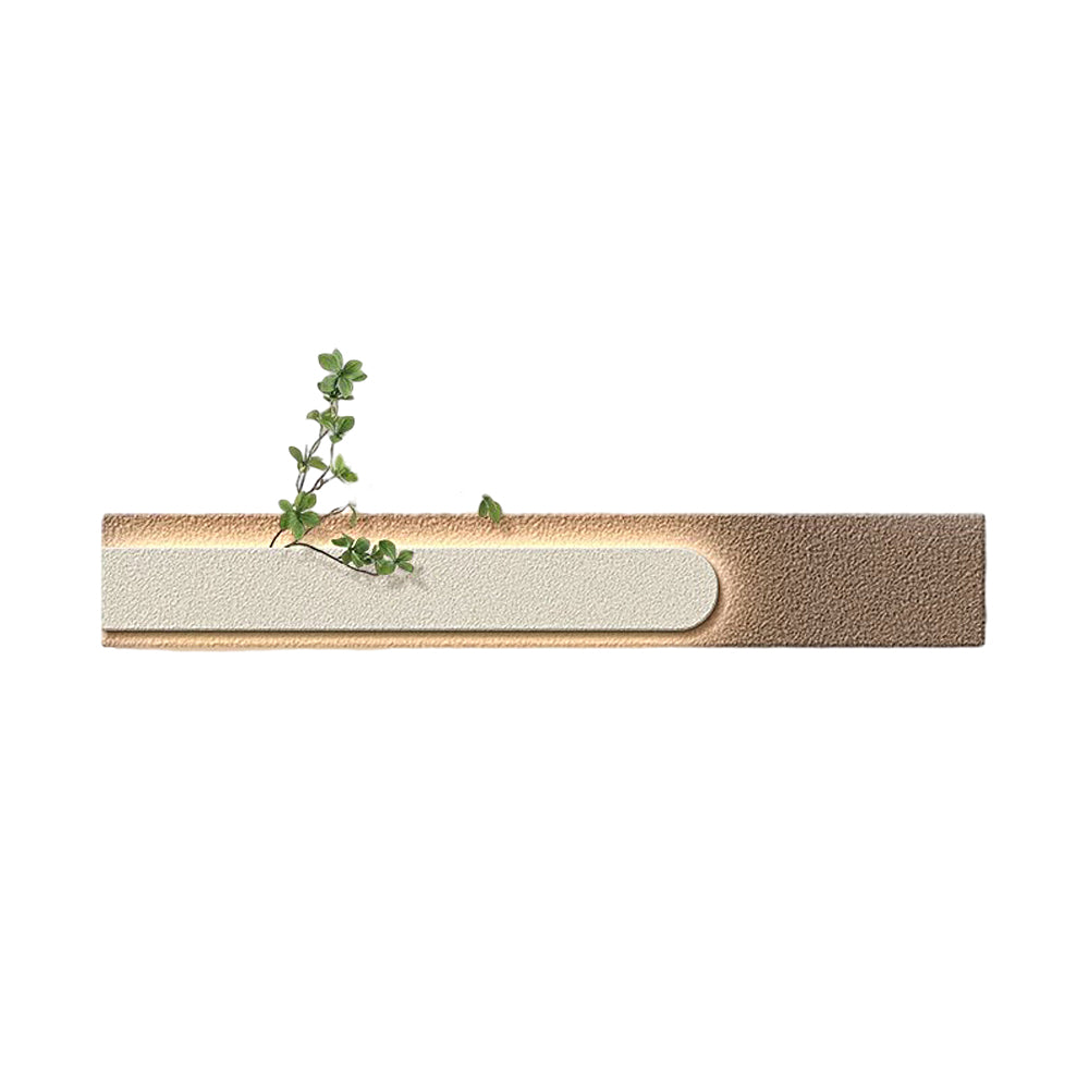 Rectangular Three Dimensional Sandstone Usb Remote Led Wall Lamp Painting