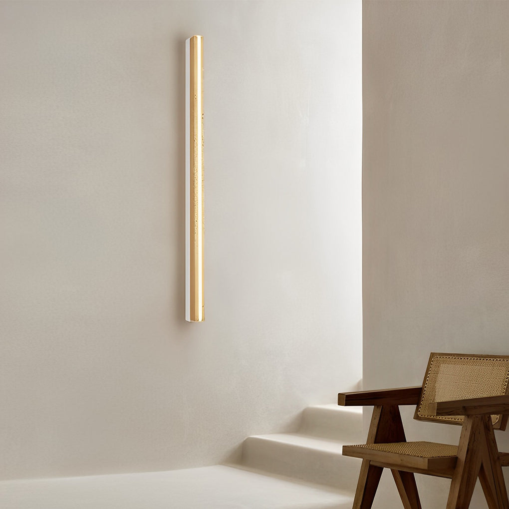 Strip Yellow Japanese Style Wall Lamp Ha098902