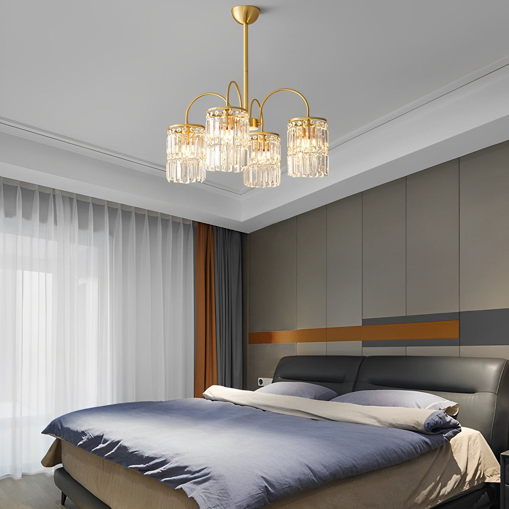 Crystal Shade Luxury Modern Chandelier Ha098708