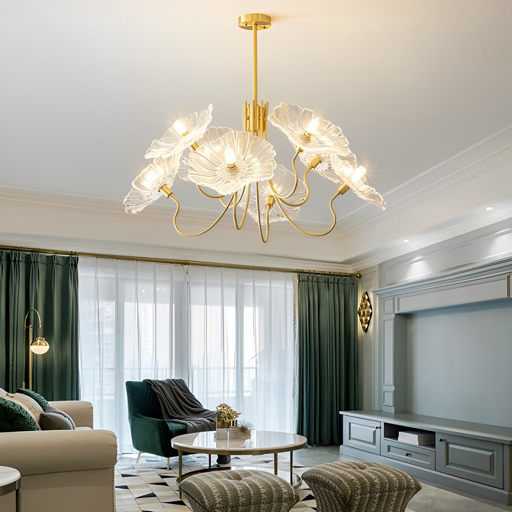 Flowers Shades Minimalist Chandeliers Ha091571