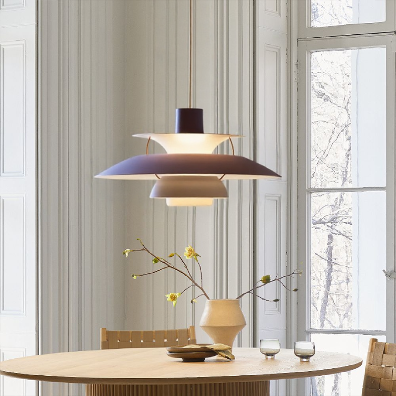 Multilayer Metal Pendant Light