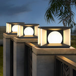 Square Modern Solar Post Caps Lights Li002118