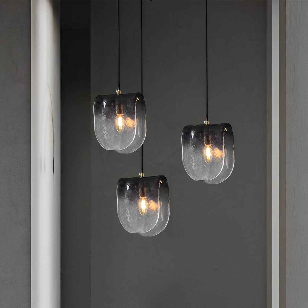 Gradient Glass Pendant Light Ha088346