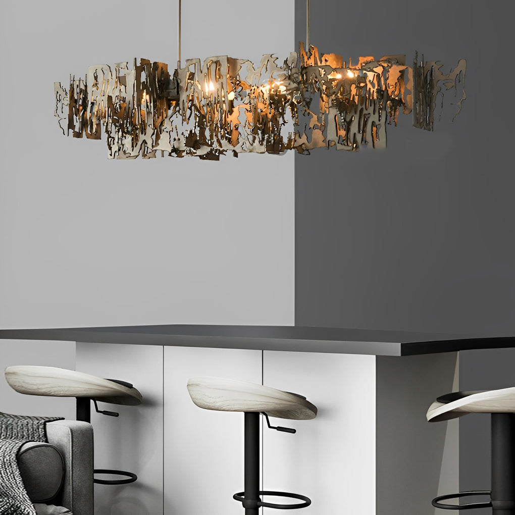 Led Post Modern Dining Room Chandelier Ha098601