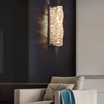 Creative Crystal Three Color Light Led Modern Wall Sconce Lighting Wall Lamp