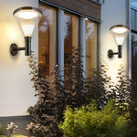 Geometric Outdoor Plug In Wall Lamp Li002041