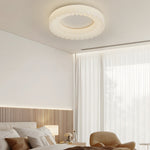 Simple Round Acrylic Three Step Dimming Led Modern Ceiling Light Fixture