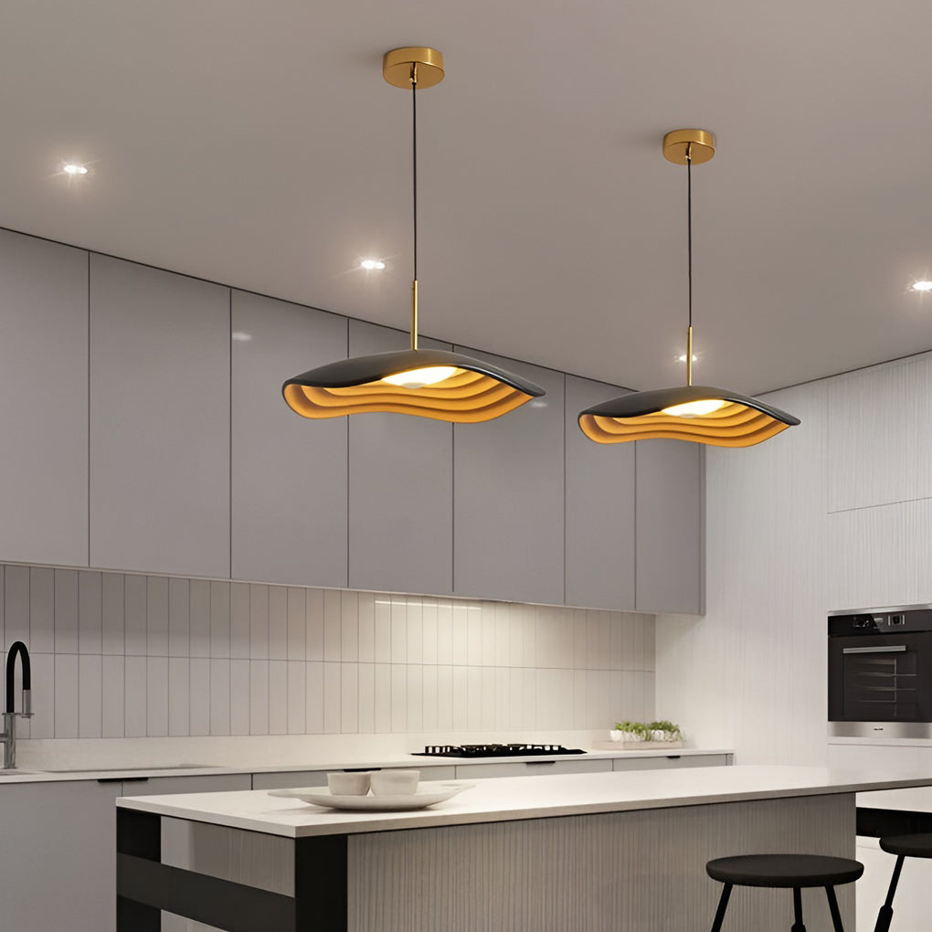 Round 12W Led Nordic Chandelier Pendant Light