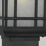 Black Solar Pathway Bollard Lights with Three-Step Dimming for Modern Outdoor Spaces